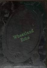 1956 Wheatland High School Yearbook from Whitewater, Indiana cover image