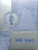 Boone County High School 1956 yearbook cover photo