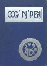 1945 Central High School Yearbook from Newark, New Jersey cover image