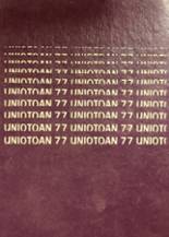 Unioto (Union-Scioto) High School 1977 yearbook cover photo