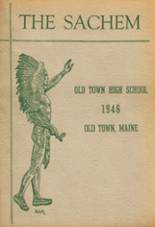 Old Town High School 1946 yearbook cover photo