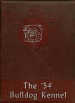 1954 Bynum High School Yearbook from Bynum, Texas cover image