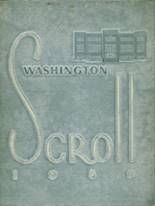 Washington High School 1959 yearbook cover photo