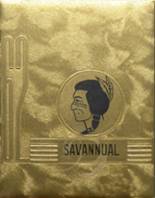 Savannah High School 1962 yearbook cover photo