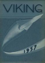 Kingsburg High School 1957 yearbook cover photo
