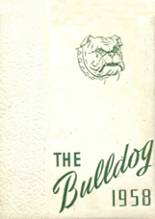 Brantley High School 1958 yearbook cover photo