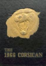 Corsicana High School 1966 yearbook cover photo