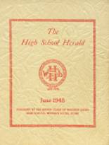 Windsor Locks High School 1948 yearbook cover photo