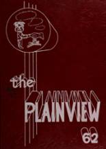 Plainview High School 1962 yearbook cover photo