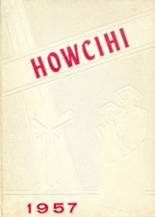 Howard City High School 1957 yearbook cover photo