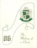 1986 Calistoga High School Yearbook from Calistoga, California cover image