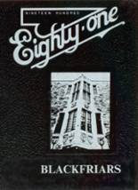 Fenwick High School 1981 yearbook cover photo