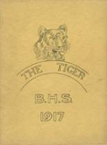 Burlington City High School 1917 yearbook cover photo