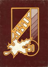 Maple Heights High School 1980 yearbook cover photo