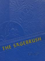 Brush High School 1945 yearbook cover photo