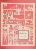 Pomona High School 1974 yearbook cover photo