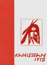 Canisteo High School 1970 yearbook cover photo