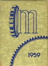 Mechanic Arts High School 1959 yearbook cover photo