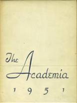 St. Joseph's Academy 1951 yearbook cover photo