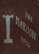 Kingston High School 1926 yearbook cover photo