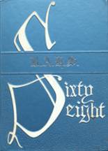 1968 Bad Axe High School Yearbook from Bad axe, Michigan cover image