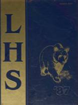 Lyndhurst High School 1987 yearbook cover photo