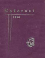 Metaline Falls High School 1954 yearbook cover photo