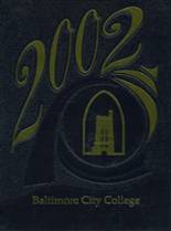 Baltimore City College 408 2002 yearbook cover photo