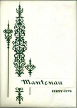 1965 Manteno High School Yearbook from Manteno, Illinois cover image