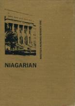 Niagara Falls High School 1971 yearbook cover photo