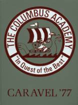 Columbus Academy 1977 yearbook cover photo