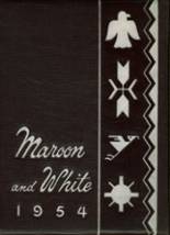 Uniontown High School 1954 yearbook cover photo