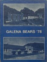 Galena High School 1978 yearbook cover photo