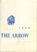Tiskilwa High School 1959 yearbook cover photo
