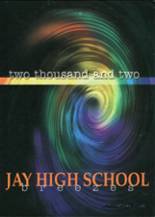 Jay High School 2002 yearbook cover photo
