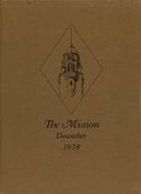 Mission High School 1938 yearbook cover photo