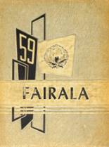Fairview High School 1959 yearbook cover photo