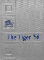 Taylor High School 1958 yearbook cover photo