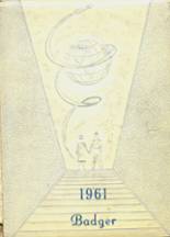 1961 Powder Valley High School Yearbook from North powder, Oregon cover image