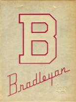 1955 Bradley Bourbonnais High School Yearbook from Bradley, Indiana cover image