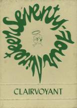 1974 St. Clair High School Yearbook from St. clair, Michigan cover image