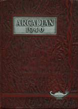 Arcadia High School 1940 yearbook cover photo