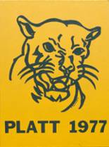 Platt High School 1977 yearbook cover photo