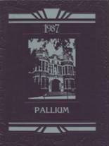 Bishop Conaty Memorial High School 1987 yearbook cover photo