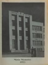 1953 Maria High School Yearbook from Chicago, Illinois cover image