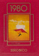 Mullen High School 1980 yearbook cover photo
