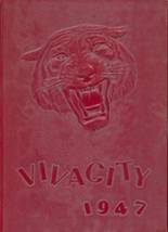 Cushing High School 1947 yearbook cover photo