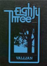 1983 Wyalusing Valley High School Yearbook from Wyalusing, Pennsylvania cover image