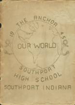 Southport High School 1945 yearbook cover photo