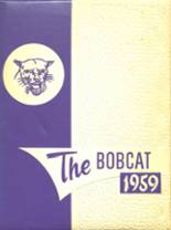 Beemer High School 1959 yearbook cover photo